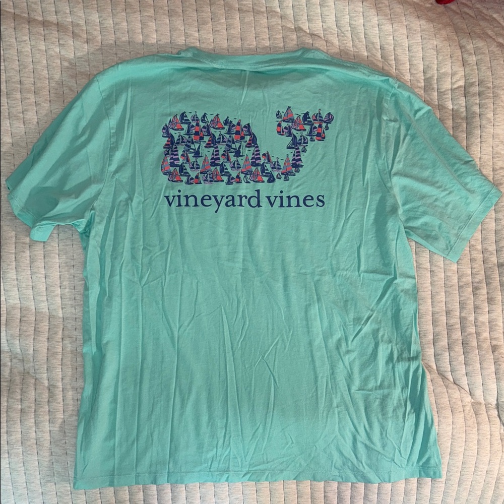 Vineyard Vines Light Green Short Sleeve Tee